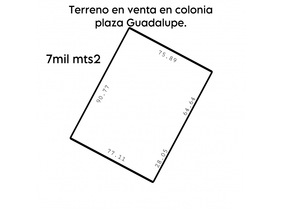 SE VENDE GRAN TERRENO EN PLAZA GUADALUPE ZAPOPAN - 1
