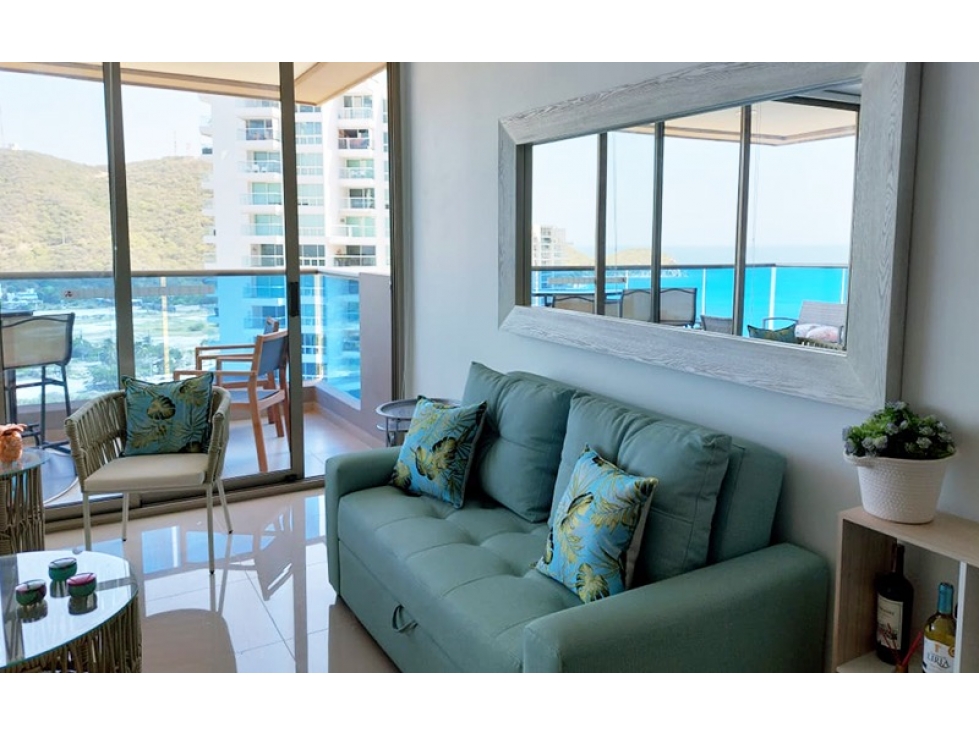 SE VENDE HERMOSO APTO EN SANTA MARTA AMOBLADO.P — foto 5