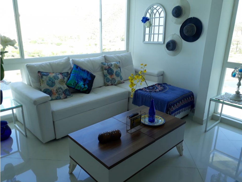 SE VENDE HERMOSO APTO EN SANTA MARTA AMOBLADO EN AREIA.P — foto 2