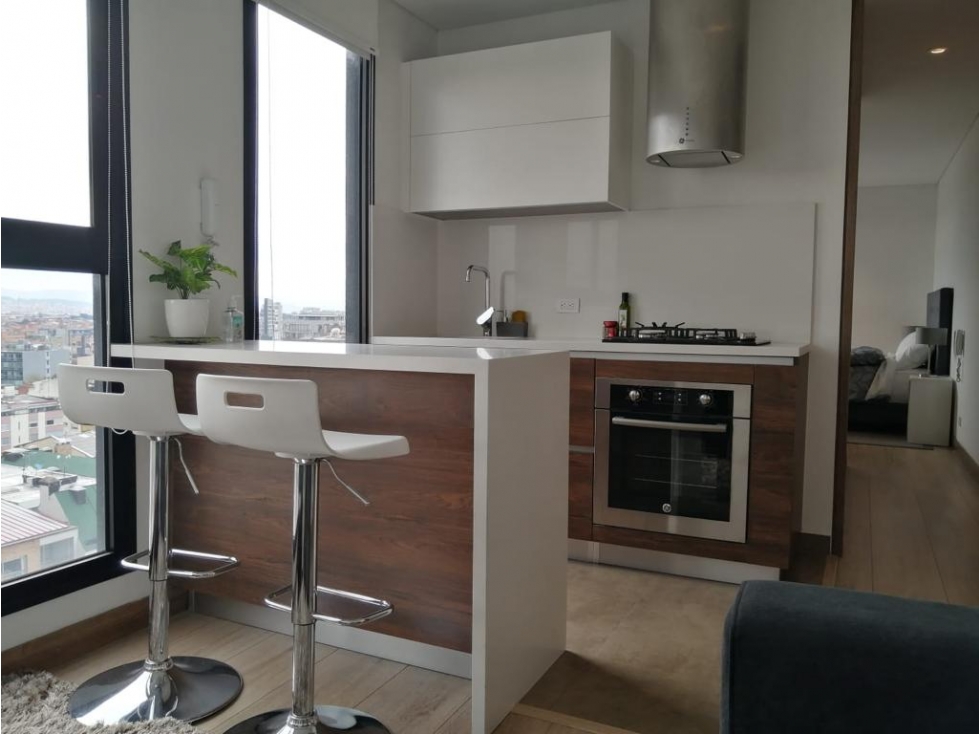 SE VENDE O ARRIENDA HERMOSO APARTAESTUDIO AMOBLADO EN SANTA PAULA. A — foto 2