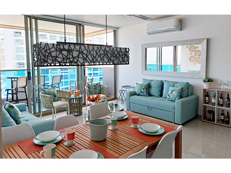 SE VENDE HERMOSO APTO EN SANTA MARTA AMOBLADO.P — foto 3