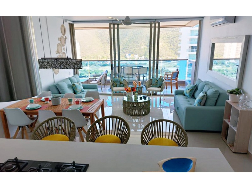 SE VENDE HERMOSO APTO EN SANTA MARTA AMOBLADO.P — foto 4