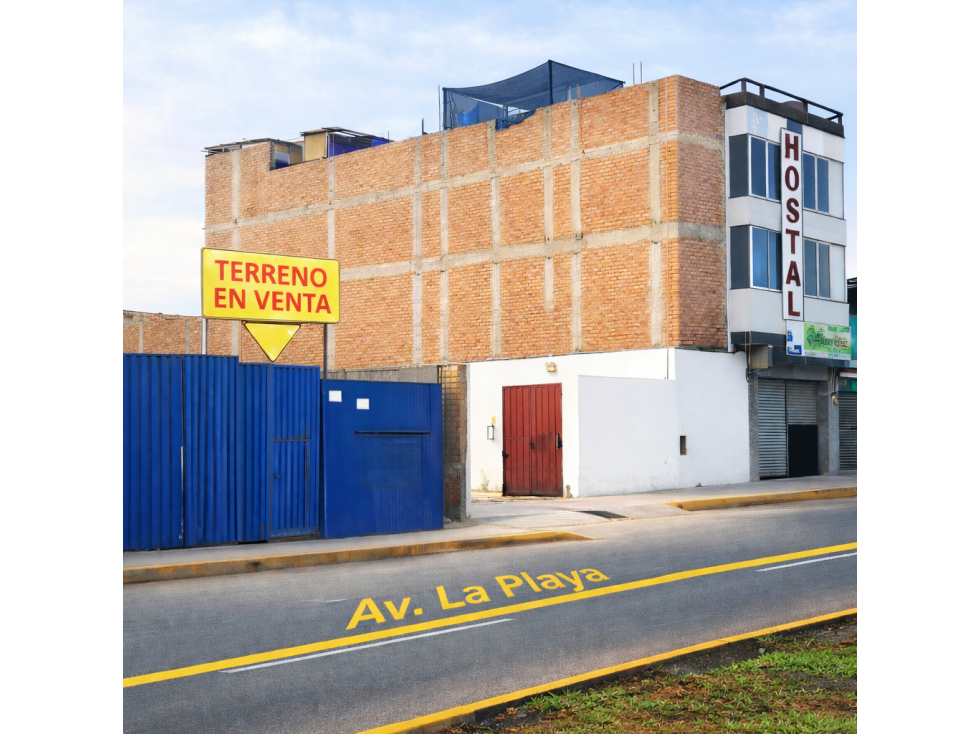 VENTA DE TERRRENO COMERCIAL EN AV. LA PLAYA VENTANILLA - 1
