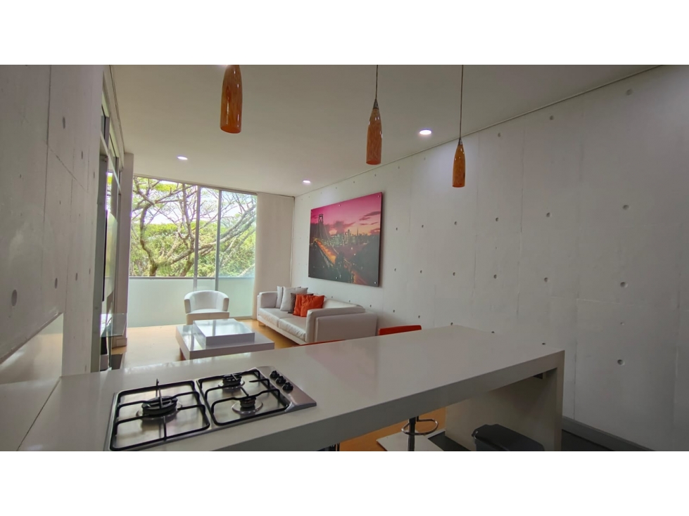VENTA APARTAESTUDIO AMOBLADO CIUDAD JARDIN SUR DE CALI — foto 2