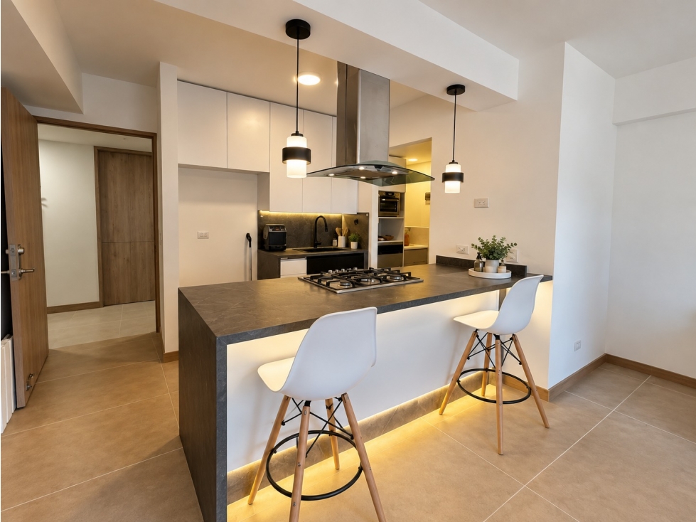 Arriendo de apartamento en el Poblado, sector Ciudad del Río. — foto 3