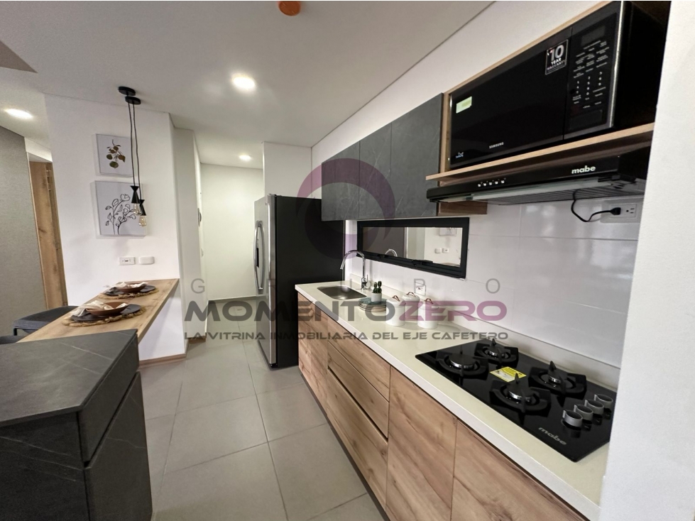 VENTA APARTAMENTO SECTOR PINARES PEREIRA 2 HABITACIONES