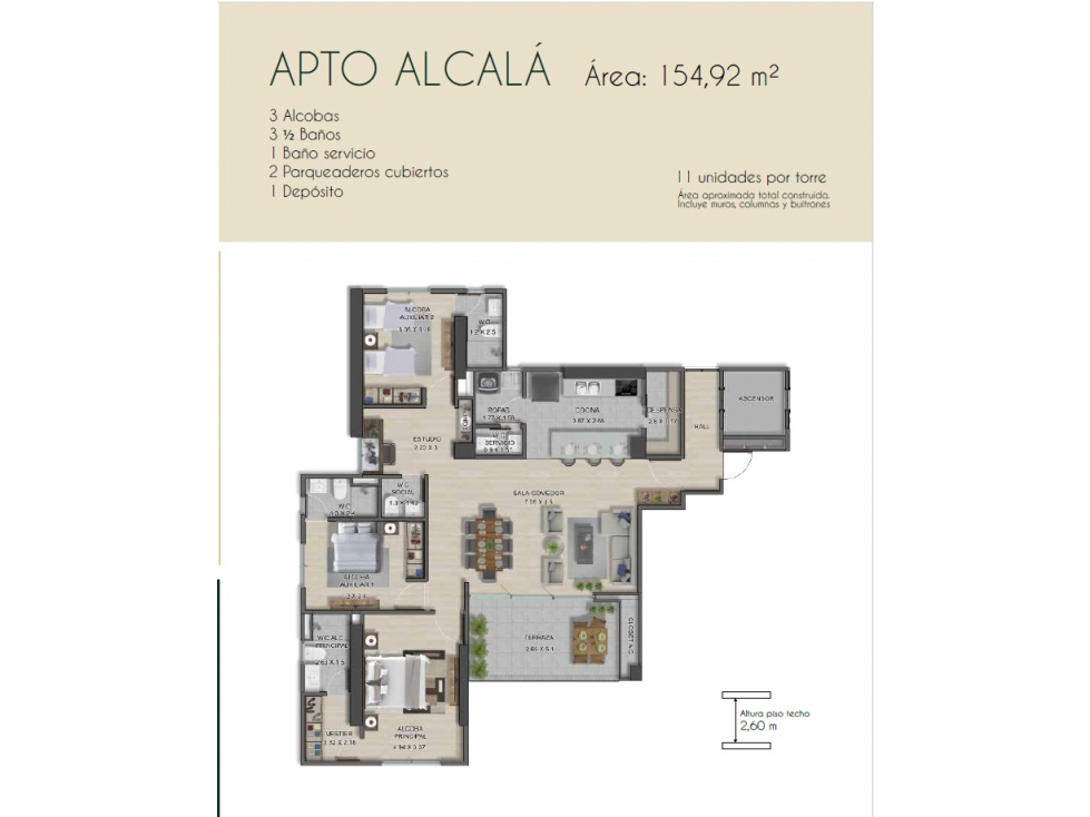 VENTA CESION DE DERECHOS APARTAMENTO SECTOR EL TIGRE CERRITOS PEREIRA