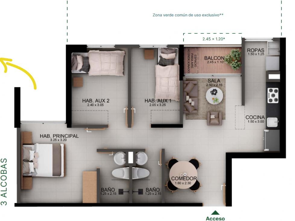 VENTA CESIÓN DE DERECHOS MONTEVEDRA TORRE 3 CERRITOS, PEREIRA — foto 6