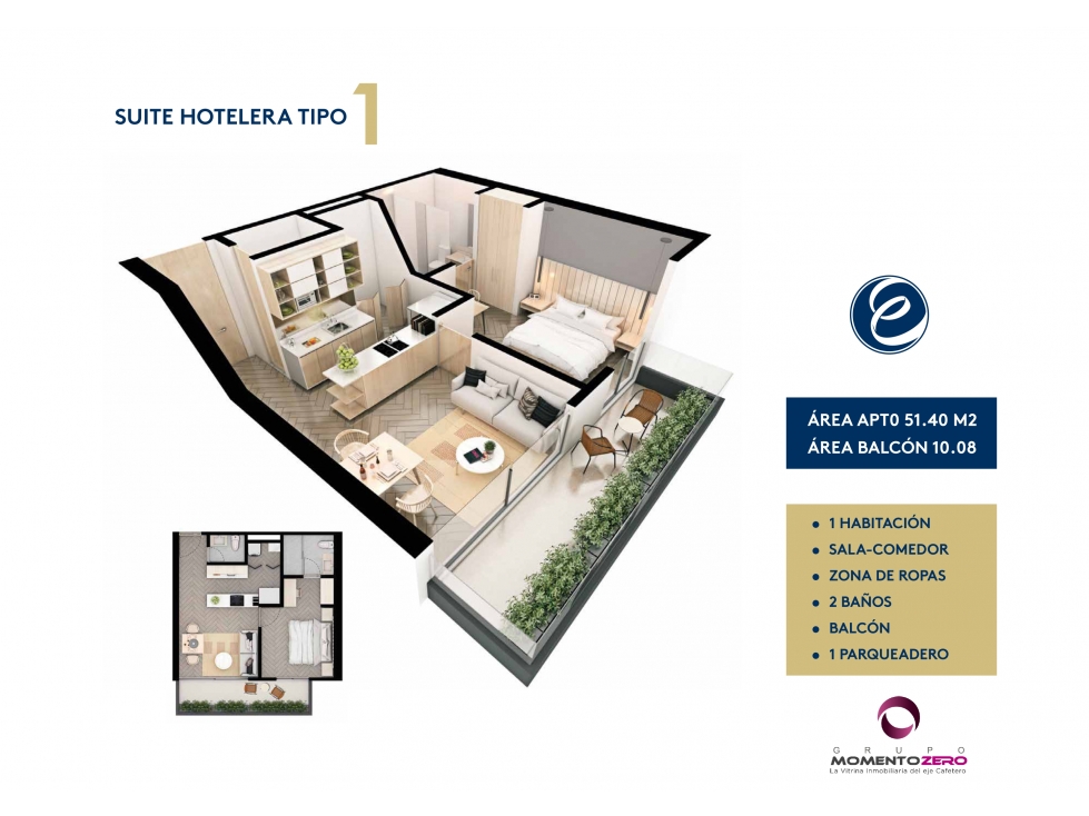 VENTA SUITE EXCLUSIVA HOTEL ESTELAR CERRITOS PEREIRA — foto 6
