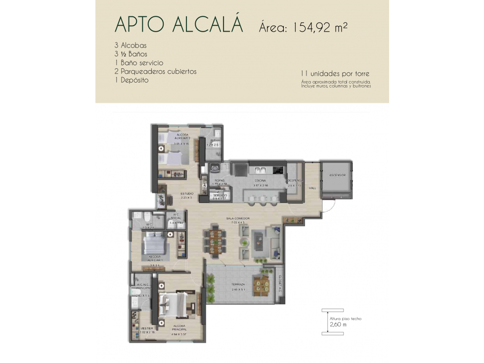 VENTA APARTAMENTOS SOBRE PLANOS CERRITOS PEREIRA — foto 2