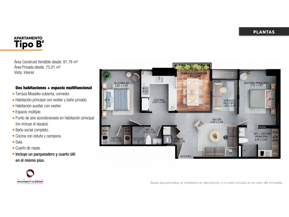 VENTA APARTAMENTOS SOBRE PLANOS AV. 30 DE AGOSTO PEREIRA — foto 4