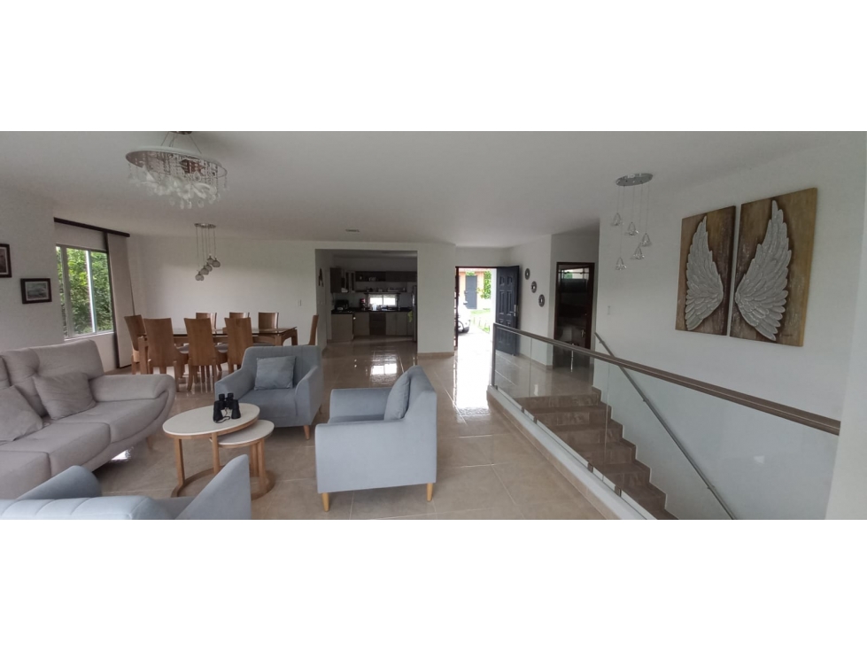 VENTA CASA CAMPESTRE 2 PISOS SECTOR COMBIA VIA MARSELLA, PEREIRA — foto 6