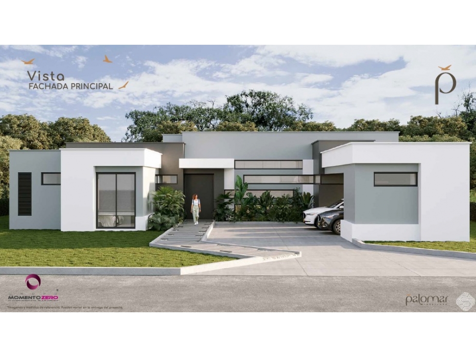 VENTA CASA CAMPESTRE MAS LOTE SOBRE PLANOS PALOMAR CERRITOS PEREIRA