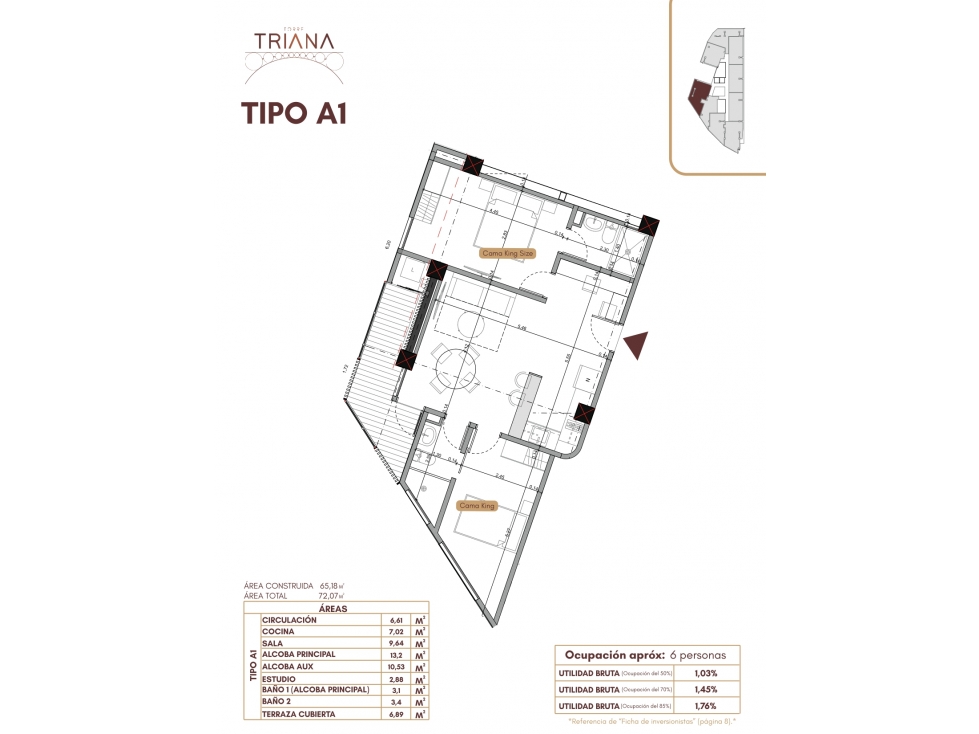 VENTA PROYECTO DE APARTAMENTOS PARA RENTA CORTA MARAYA PEREIRA — foto 5