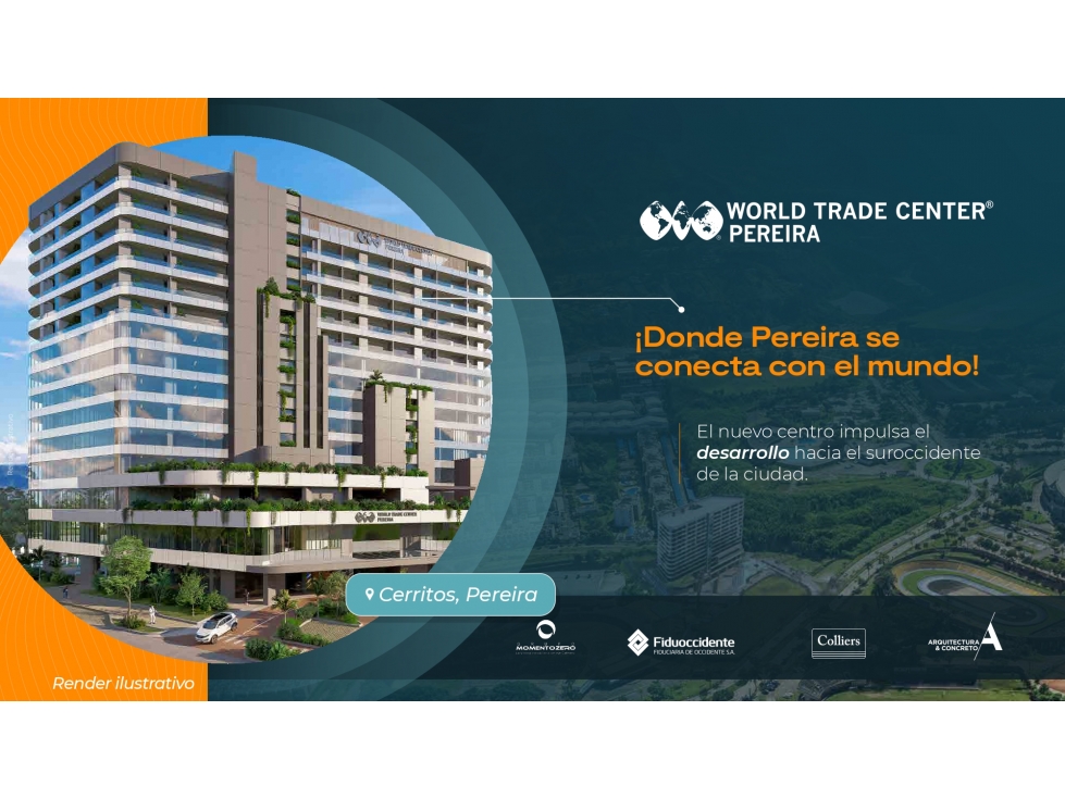 VENTA CONSULTORIOS MEDICOS PROYECTO WORLD TRADE CENTER PEREIRA