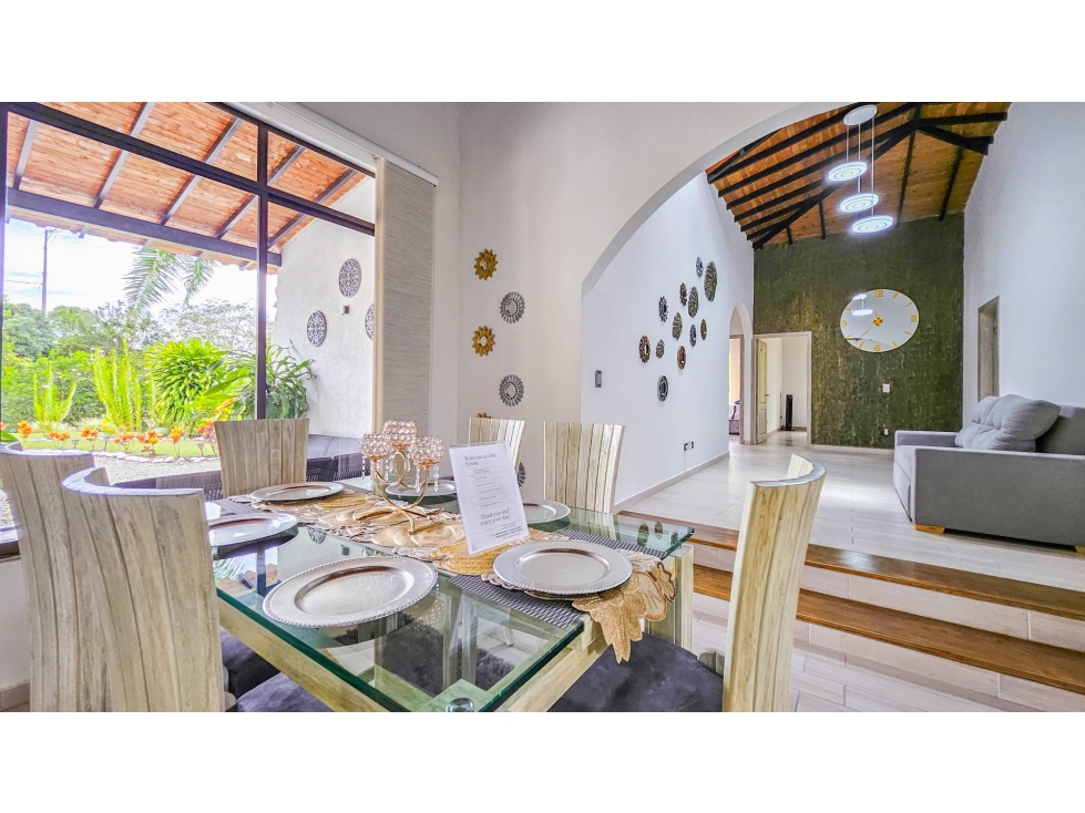 VENTA CASA CAMPESTRE CON PISCINA SECTOR EL CAIMO ARMENIA QUINDIO — foto 5
