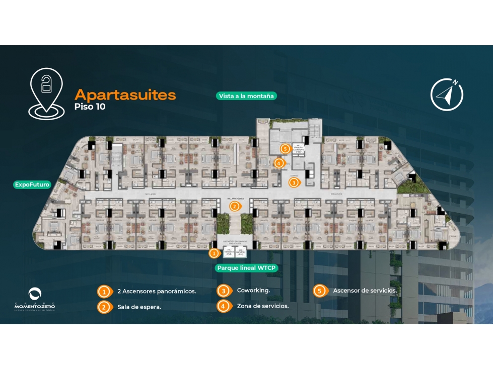 VENTA APARTASUITES COMPLEJO EMPRESARIAL WORLD TRADE CENTER PEREIRA — foto 3