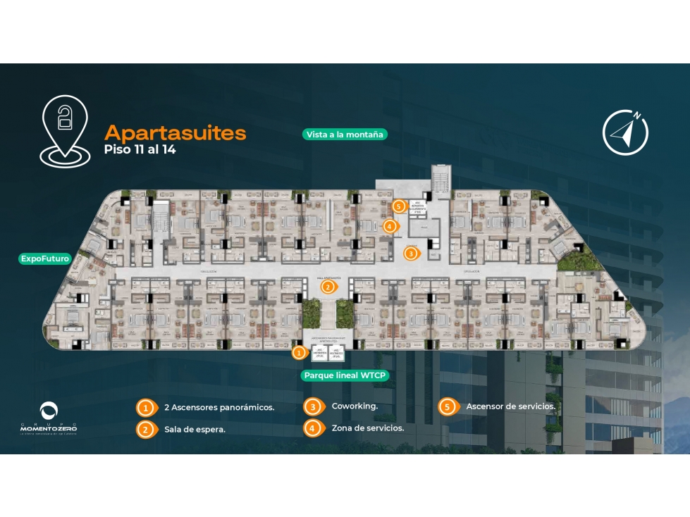 VENTA APARTASUITES COMPLEJO EMPRESARIAL WORLD TRADE CENTER PEREIRA — foto 4