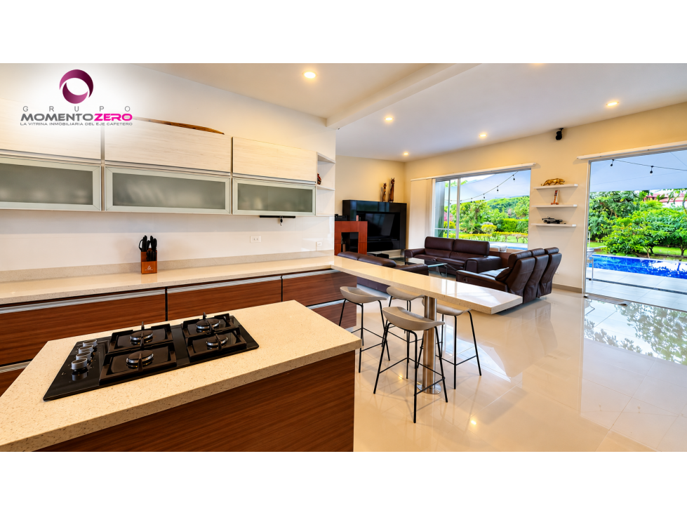 VENTA HERMOSA CASA CAMPESTRE EN CONDOMINIO COMBIA PEREIRA - 5