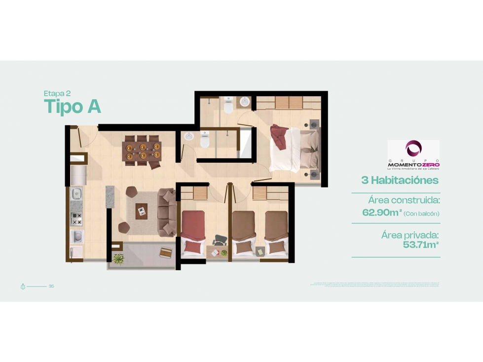 VENTA PROYECTO SOBRE PLANOS DE APARTAMENTOS EL POBLADO PEREIRA — foto 2