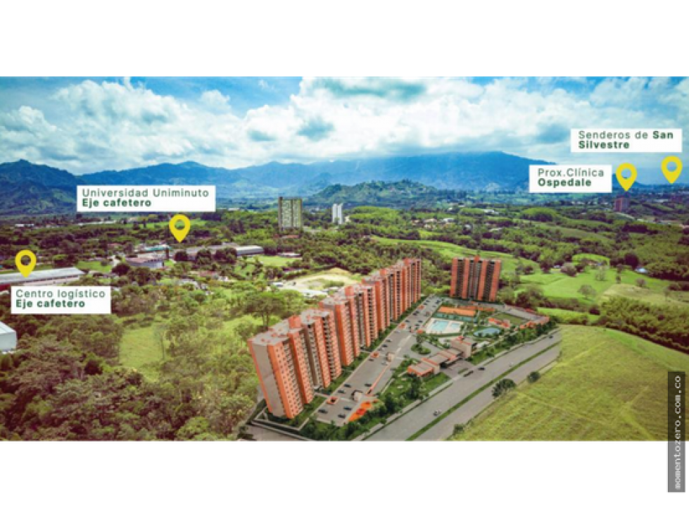 VENTA APARTAMENTO EN MONTEVEDRA CERRITOS, PEREIRA — foto 5