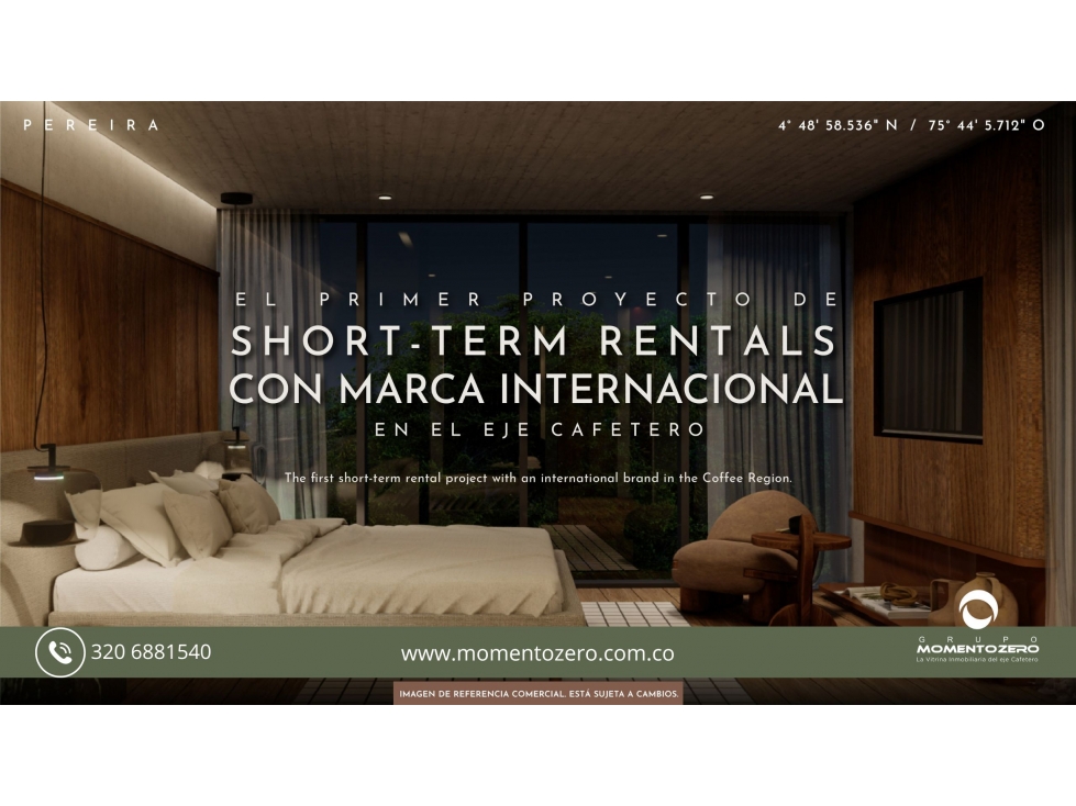 VENTA APARTASUITES RENTAS CORTAS JUNTO AL AEROPUERTO DE PEREIRA — foto 5