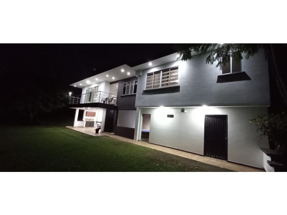 VENTA CASA CAMPESTRE 2 PISOS SECTOR COMBIA VIA MARSELLA, PEREIRA — foto 4