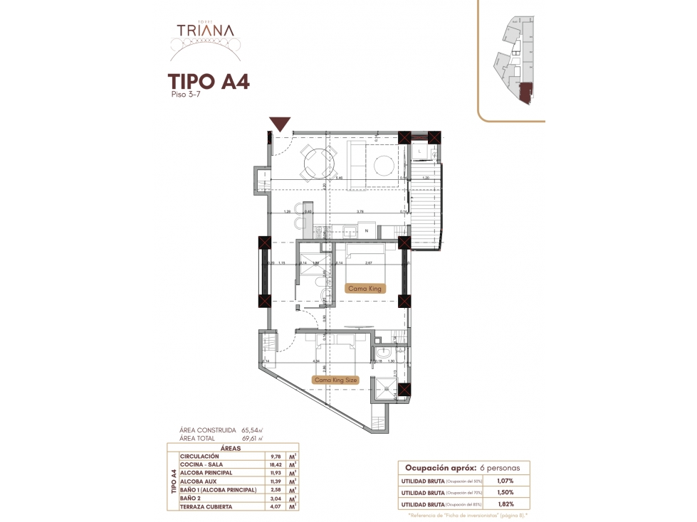 VENTA PROYECTO DE APARTAMENTOS PARA RENTA CORTA MARAYA PEREIRA — foto 5