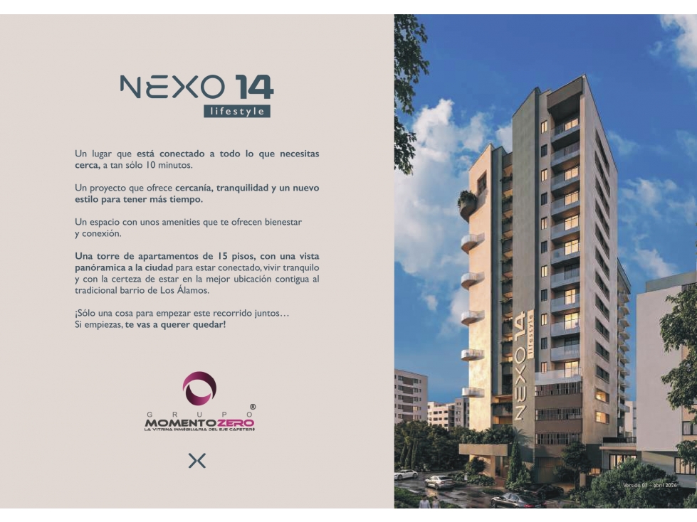 VENTA APARTAMENTOS 1 HABITACION CERCA DE ALAMOS PEREIRA — foto 2