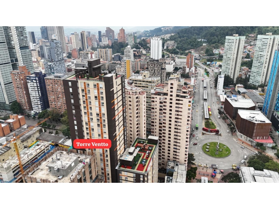APARTAESTUDIO AMOBLADO EN ARRIENDO TORRE VENTTO - 2
