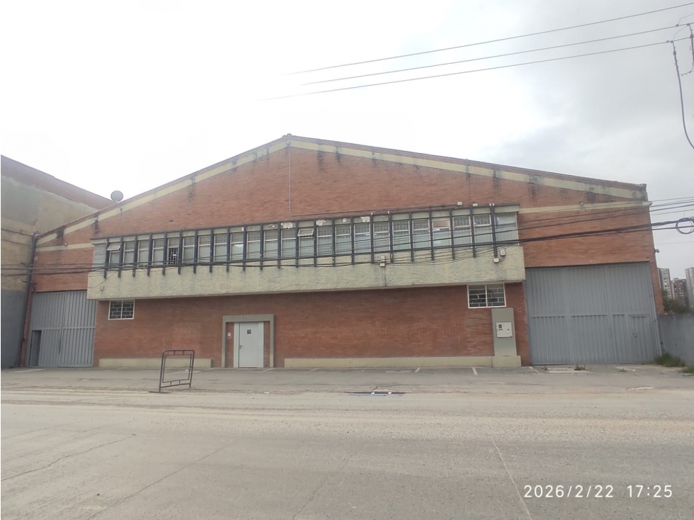 BODEGA INDUSTRIAL EN ARRIENDO | MONTEVIDEO, BOGOTÁ 3,054 mts - 1