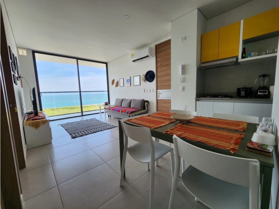 VENTA APARTAMENTO AMOBLADO EN SANTA MARTA SECTOR POZOS COLORADOS