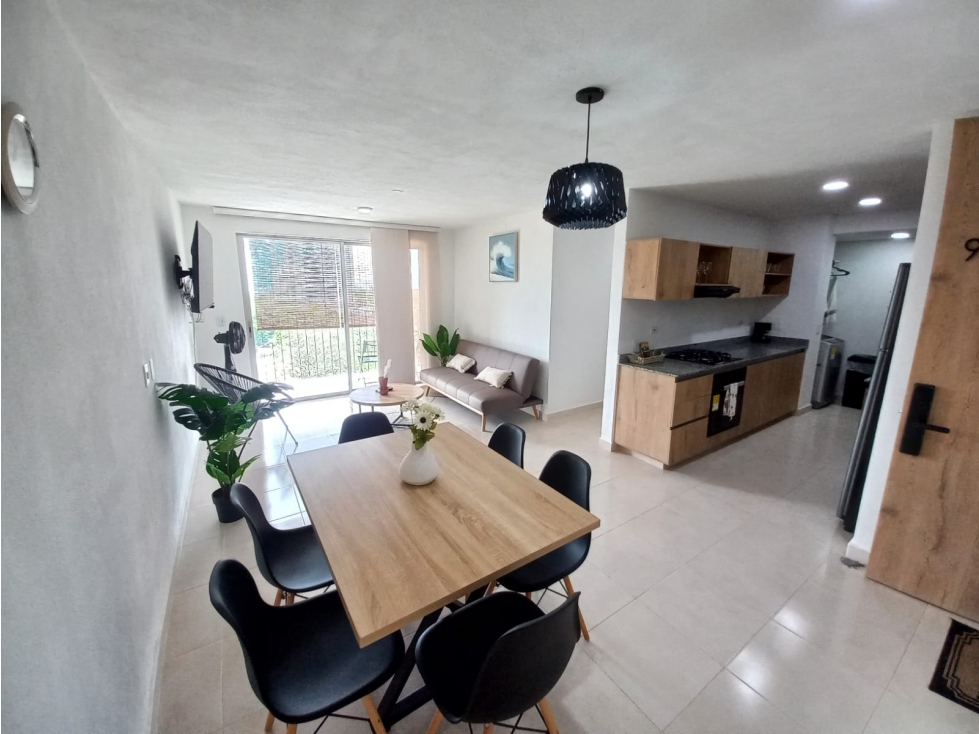 VENTA APARTAMENTO AMOBLADO EN POZOS COLORADOS SANTA MARTA