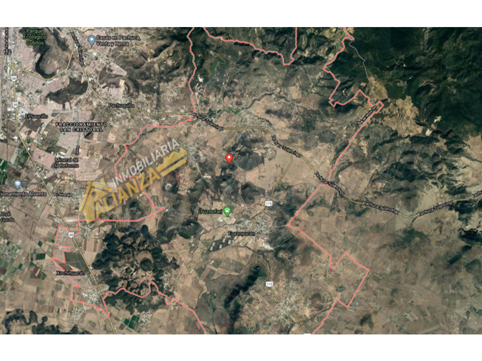 Terreno en Venta Rancho las Cuevas Epazoyucan Hidalgo 10 Hectáreas - 1