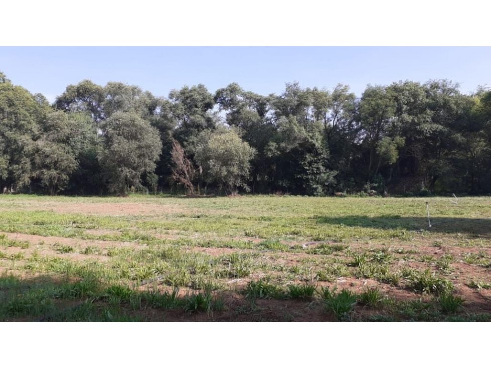 Venta de Terreno a 10 min de Huasca