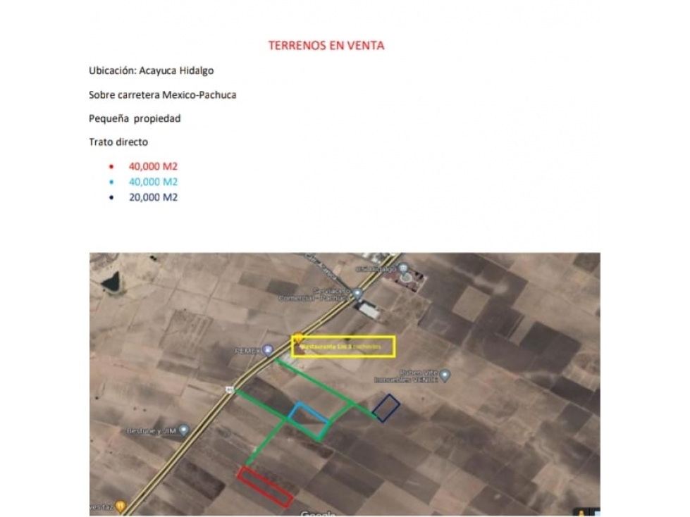 TERRENO EN VENTA AUTOPISTA MEXICO-PACHUCA PRECIO DE OPORTUNIDAD - 3