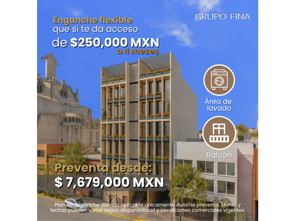 DESARROLLO HABITACIONAL BOTTICELLI COL. DEL VALLE NORTE BENITO JUAREZ — foto 2