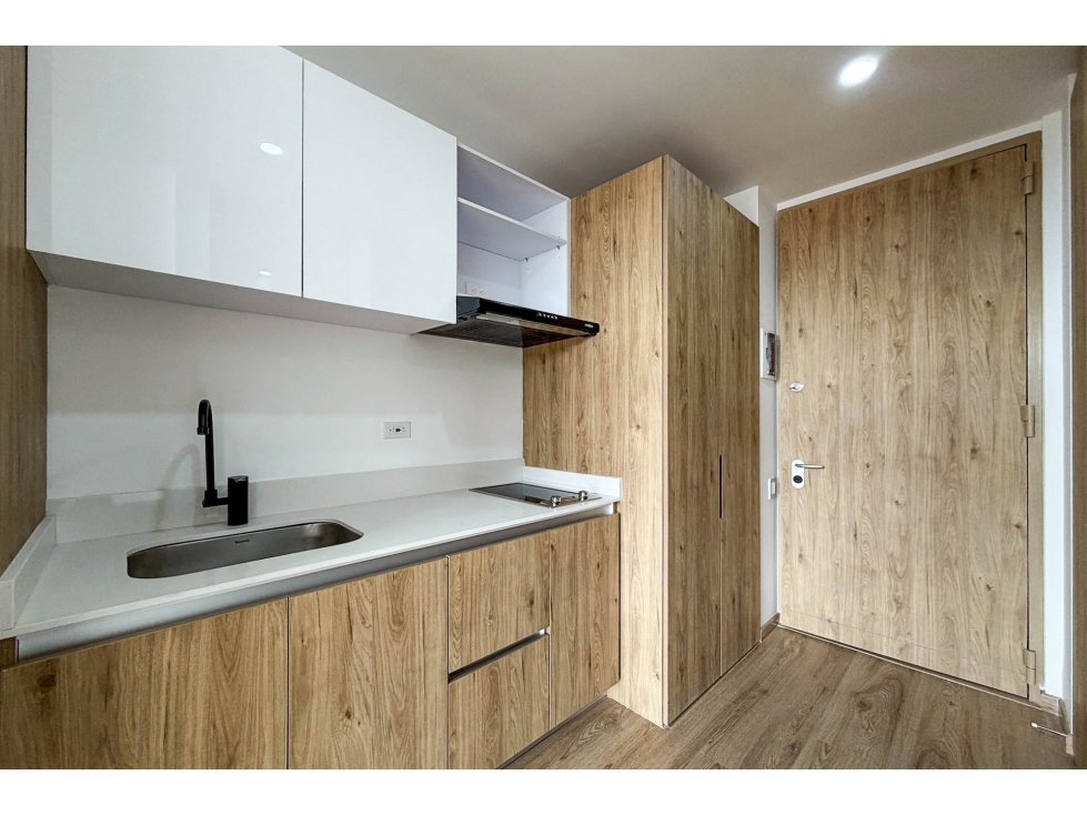 Apartaestudio para estrenar en venta en Chicó