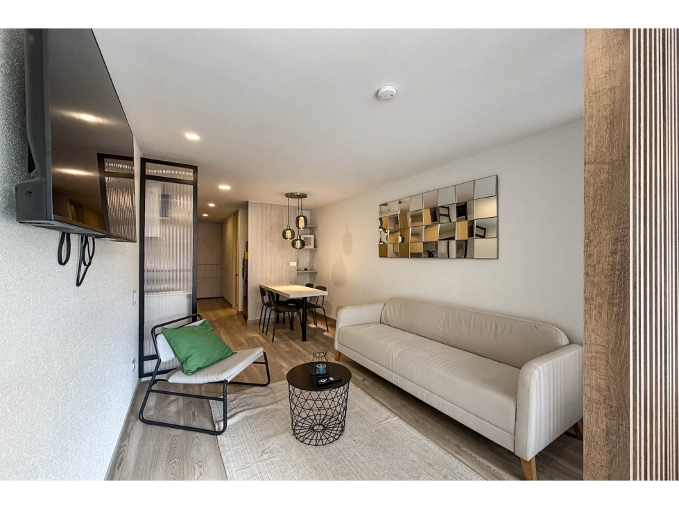 Apartaestudio moderno en arriendo amoblado en Chapinero — foto 2