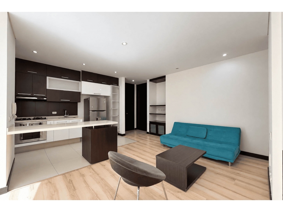 Apartamento con terraza en venta en Chicó Norte