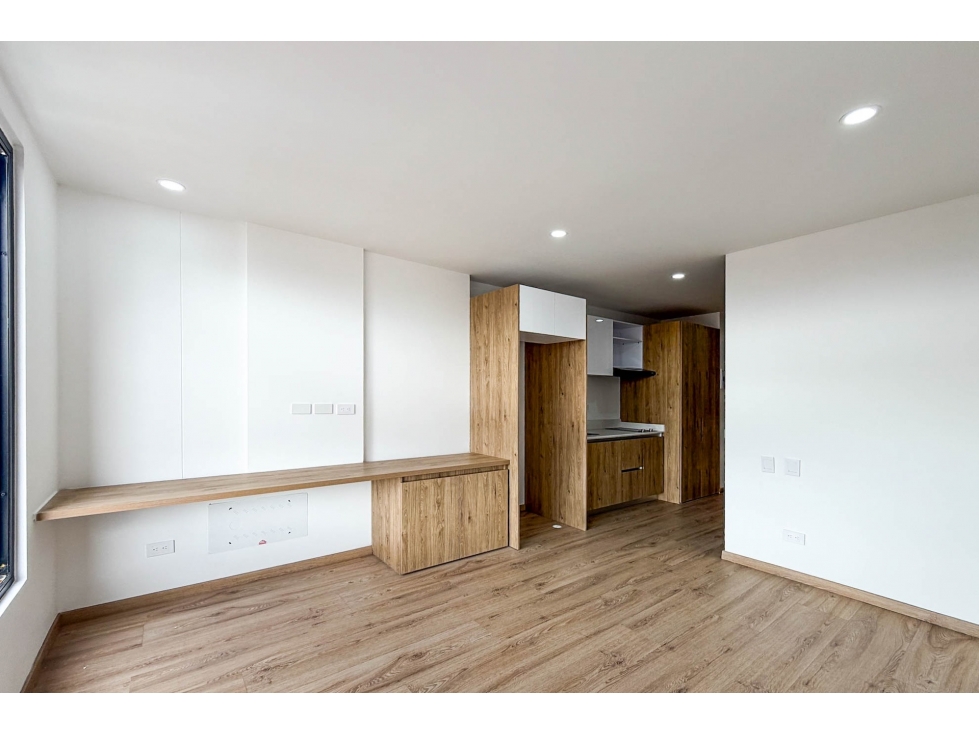 Apartaestudio para estrenar en venta en Chicó