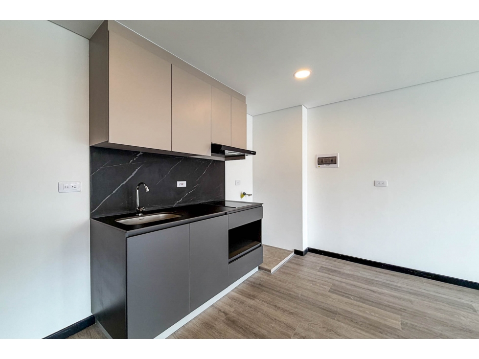 Apartamento con terraza en arriendo en Chapinero