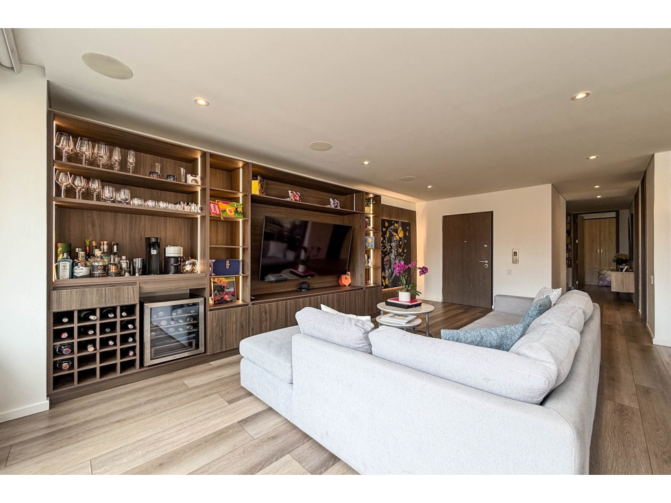 Apartamento moderno con terraza en arriendo en Chicó — foto 3