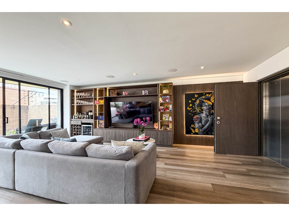 Apartamento moderno con terraza en arriendo en Chicó — foto 4