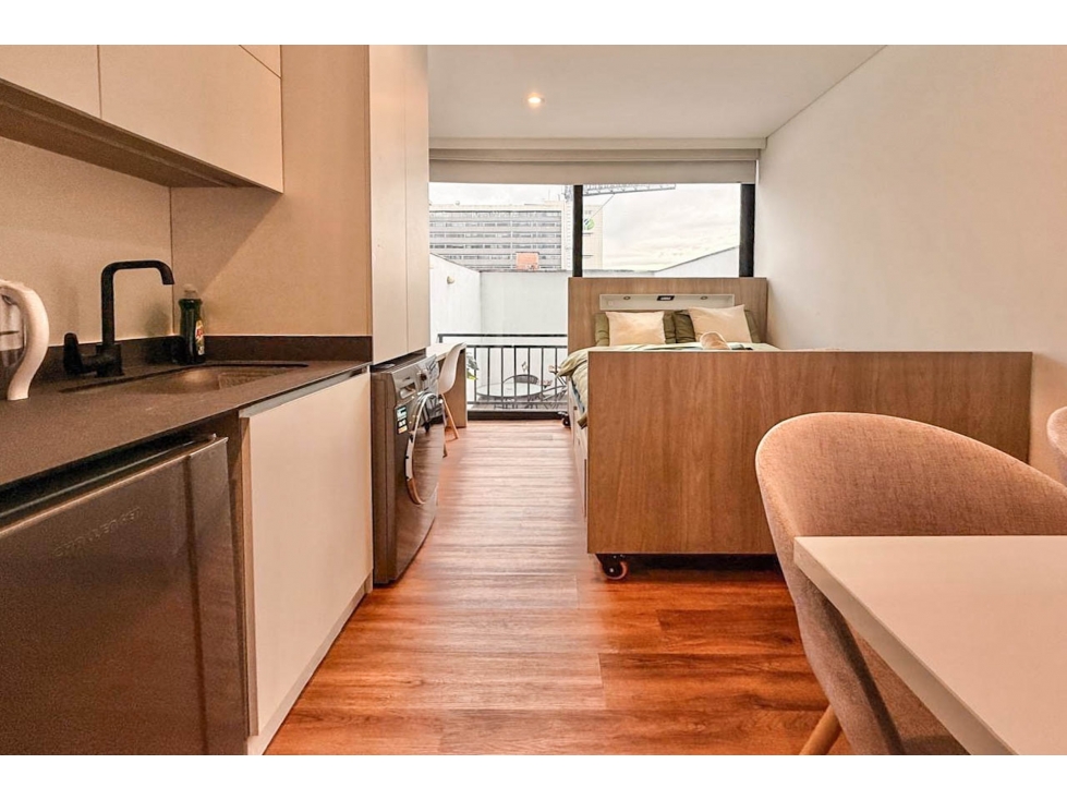Apartaestudio amoblado en venta o arriendo en Chicó Norte III — foto 3