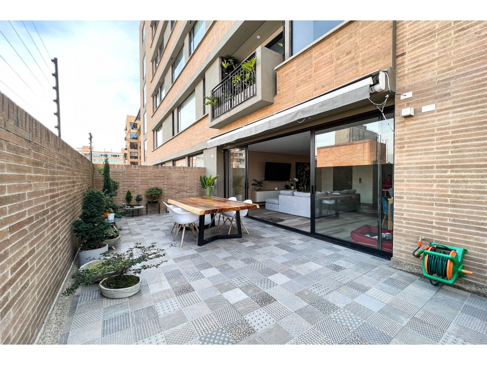 Apartamento moderno con terraza en arriendo en Chicó — foto 6