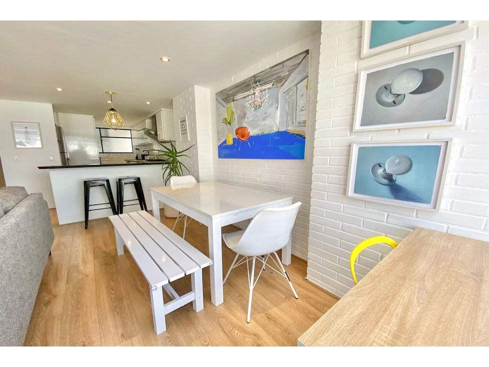 Apartamento Penthouse Dúplex amoblado en arriendo en El Virrey — foto 6