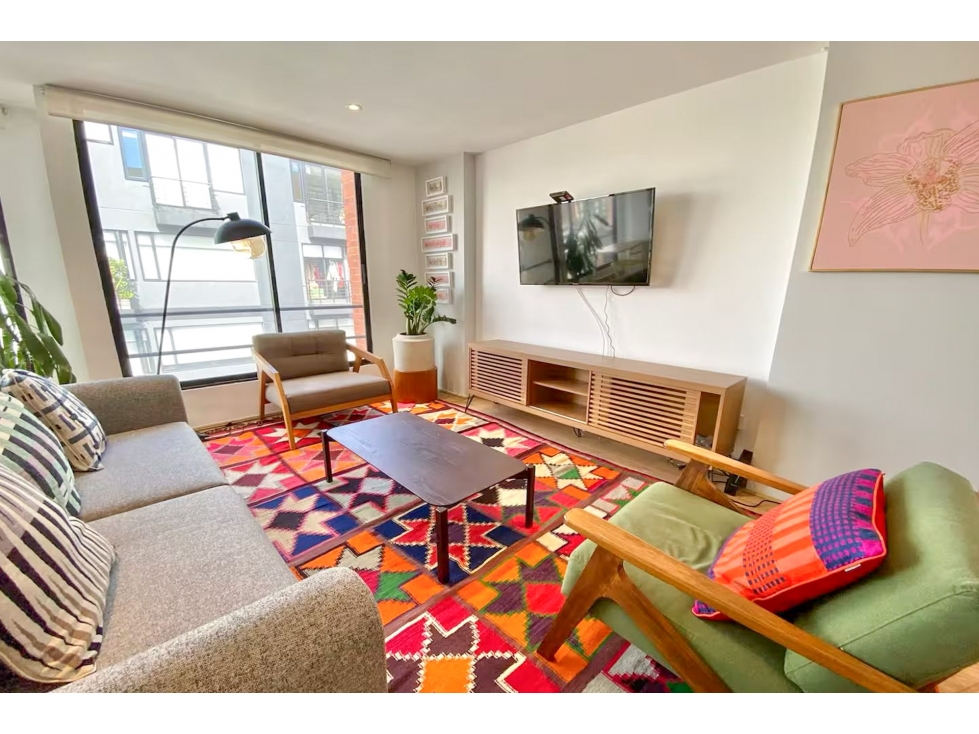Apartamento Penthouse Dúplex amoblado en arriendo en El Virrey — foto 3