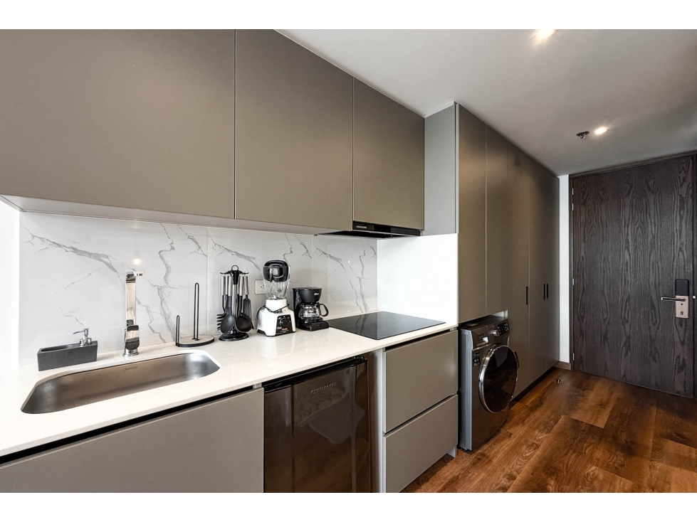 Apartamento moderno en venta o arriendo amoblado en Chicó