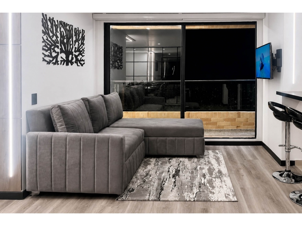 Apartamento amoblado en arriendo en Nuevo Country — foto 2